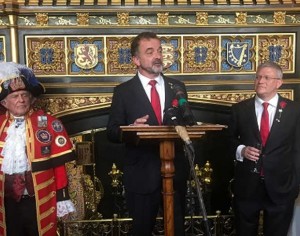 Conseller Bosch a Westminster// Foto Conselleria exteriors