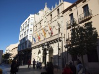 Aquest matí s'ha fet un simulacre d'emergència al consistori // Foto: Sergi Colomer
