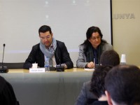 Carme García, alcaldessa de Rubí, durant la jornada // Imatge cedida per l'Ajuntament de Rubí