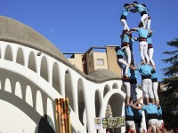 Imatge d'arxiu dels Castellers de Terrassa al Parc Sant Jordi // Foto: Juan Diego Galán
