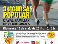 Viladecavalls va celebrar la 34a edició de la Cursa Popular Casal Familiar