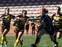 El femení dels Carboners de Terrassa disputant un partit // FOTO: Guifré Salat
