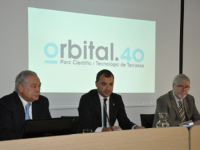 L'alcalde de Terrassa, Jordi Ballart, en una de les sessions de l'Orbital B40 // Imatge del web de l'Orbital B40