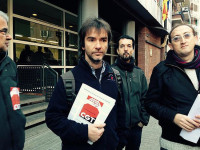 Ermengol Gassiot, secretari general de la CGT // Imatge cedida per CGT Catalunya