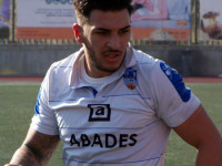 Gallego, en un partit amb el Loja CD aquesta temporada // Foto: Paco Castillo-El Corto Digital