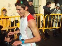 Arribada a la meta de Jan Margarit, el guanyador // Foto: Joan Murcia