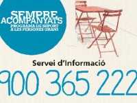 El programa Sempre acompanyats organitza durant l’octubre un seguit d’activitats amb motiu del Dia Internacional de la Gent Gran