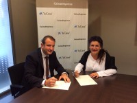 L’Obra Social ”la Caixa” recolza a la Fundació Privada Sant Llàtzer de Terrassa en el projecte de la teràpia d’integració sensorial // Imatge cedida per Caixabank