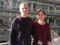Andreas Meyerhans i Cristina Peligero // Imatge UPF