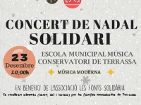 Concert de Nadal Solidari dels alumnes de l’Escola Municipal de Música