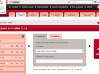 Cursos català // Imatge del web de CPNL