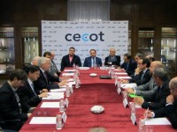 Reunió amb la patronal // Imatge cedida pel Cecot
