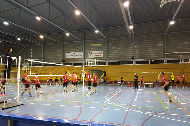 Cv Terrassa masculi //Foto: Club Voleibol Terrassa 2013