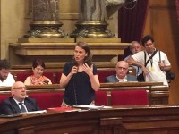 La consellera Meritxell Serret  al Parlament