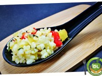 Cullereta de bulgur i verdures amb menta